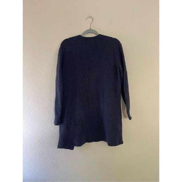 Madewell wool blend grey open oversized cardigan size xsmall - Picture 2 of 6